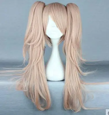 Wig Danganronpa Косплей Dangan Ronpa Дзюнко Эносима Emboitement Inushio Kimuchi символ знак триггер счастливый хаос Косплей Костюм - Цвет: Wig