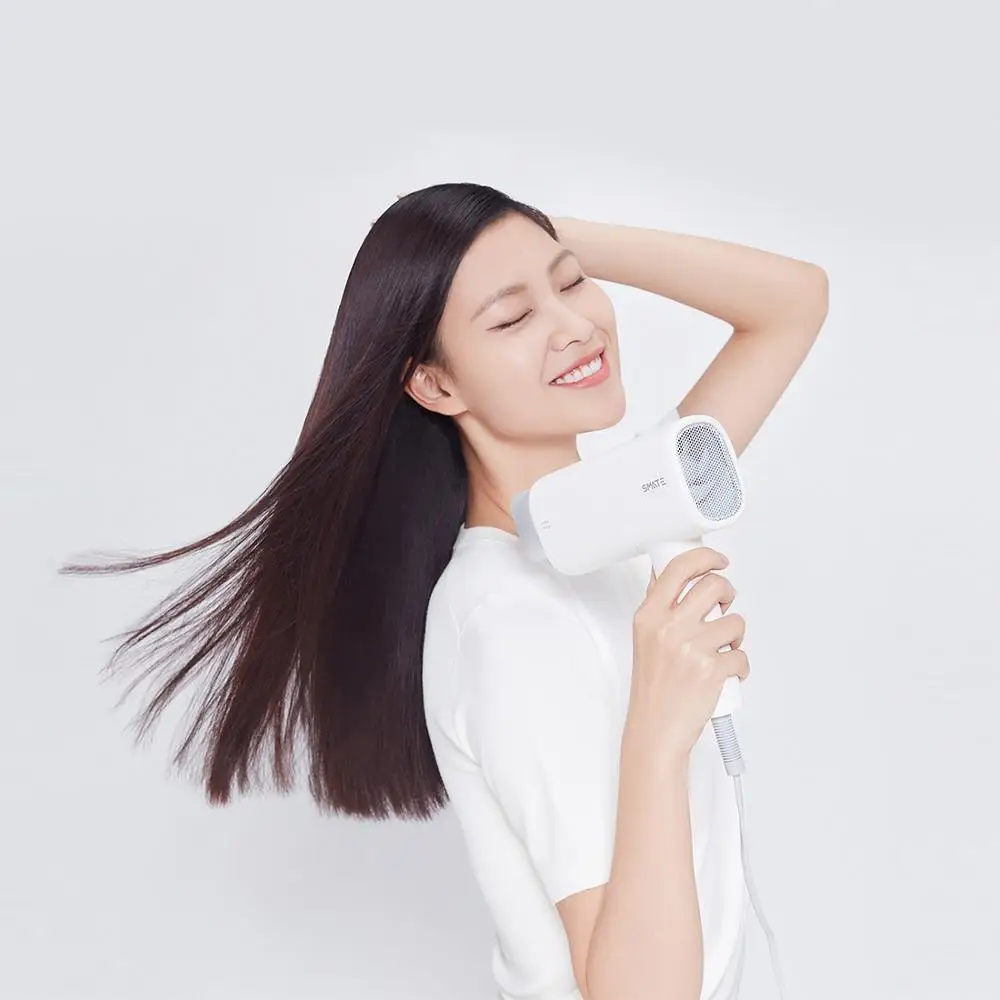 Оригинальный фен для волос Xiaomi Mijia Smate с горячей и холодной температурой 220 В 1600 Вт
