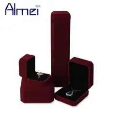 Almei Jewelry Коробки серьги кольца Цепочки и ожерелья кулон подарок шкатулка для Для мужчин Для женщин упаковки Jewellery Sieraden Дисплей хранения