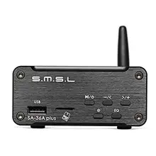 SMSL SA-36A Plus HIFI аудио класса D усилитель 30 Вт* 2 TPA3118 Bluetooth цифровой усилитель мощности AUX/U диск/TF карта/USB вход