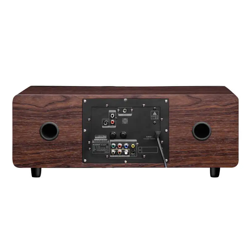 PA350 дома Театр караоке dvd плеер Динамик одно целое Деревянный Hi Fi Home Audio сабвуфер