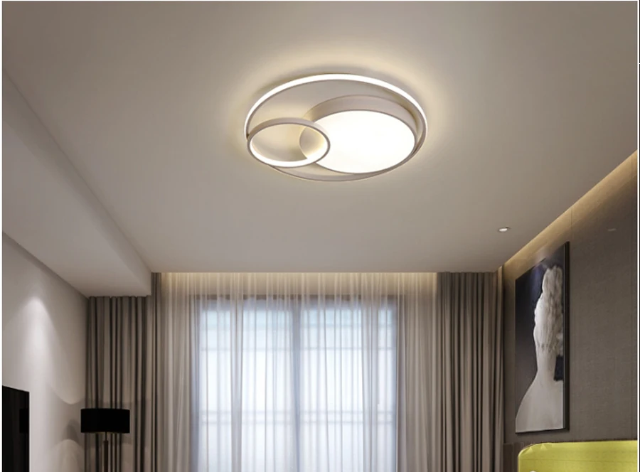 简约现代led吸顶灯房间灯北欧灯具主卧室灯-2019新款客厅灯-tmall_01