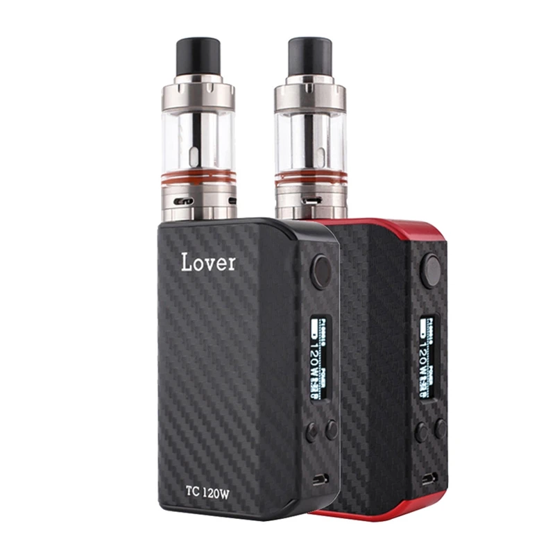 

SMOD Lover TC 120w II Carbon Fiber Kangvape Electronic Cigarette Kit 510 Thread All In One 5000mah Mod SMOD Tank Kit