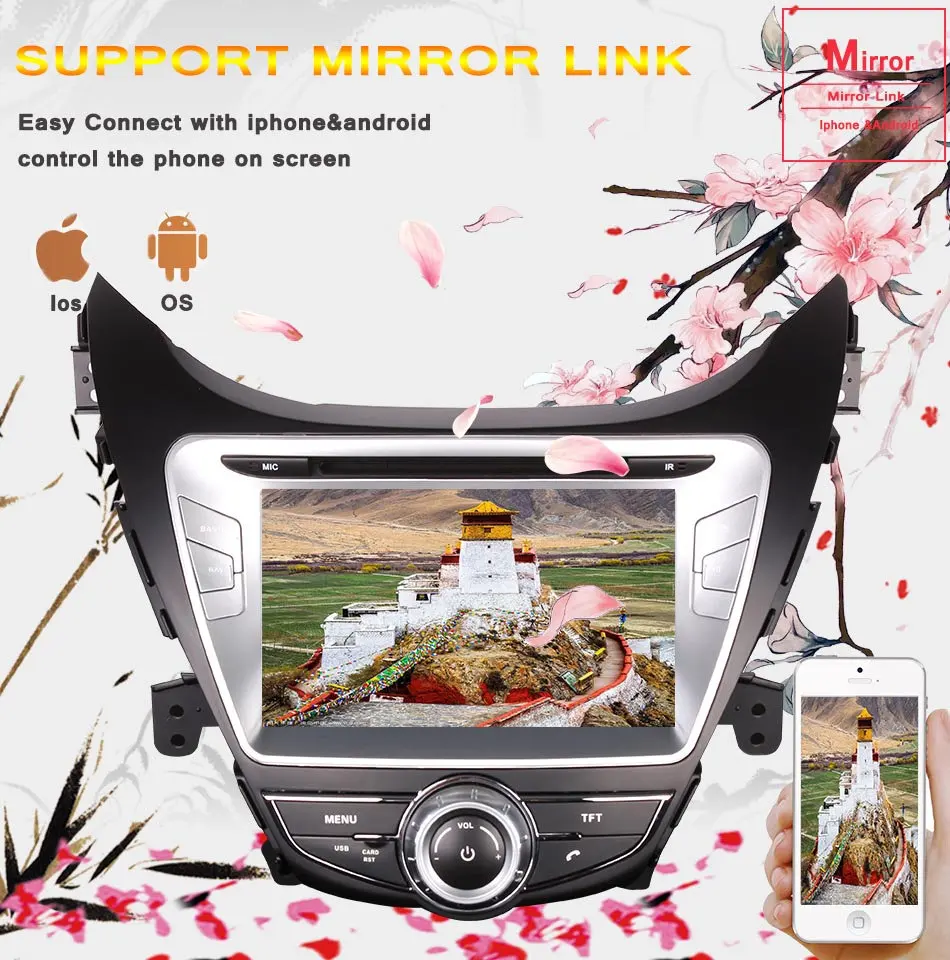 Perfect 2DIN Android 9.0 Car DVD player with GPS audio Radio BT/TV car multimedia headunit for Hyundai Elantra/Avante/I35 2011 2012 2013 8 Perfect 2DIN Android 9.0 Car DVD player with GPS audio Radio BT/TV car multimedia headunit for Hyundai Elantra/Avante/I35 2011 2012 2013 8