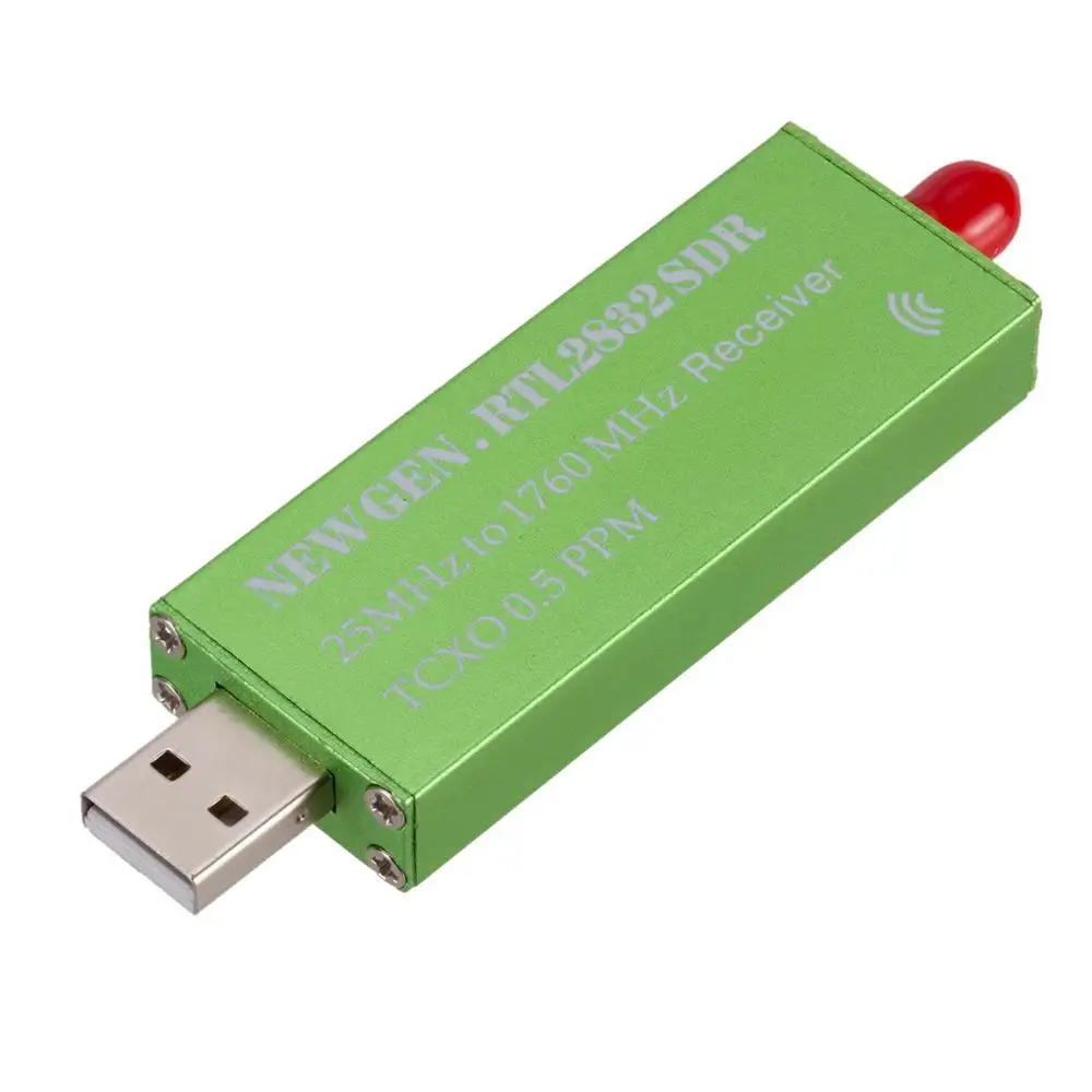 ТВ-палка USB2.0 RTL SDR 0,5 PPM TCXO RTL2832U R820T2 ТВ-тюнер AM FM NFM DSB LSB SW программное обеспечение определение Радио ТВ сканер приемник