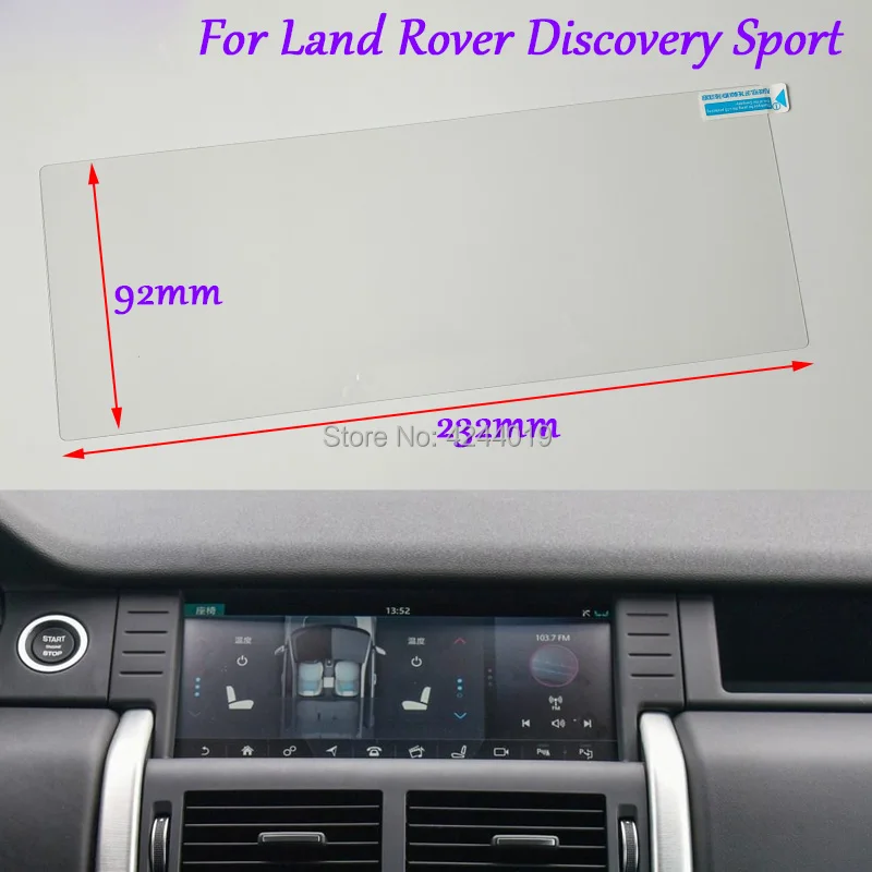 

Tommia Car Styling GPS Navigation Screen Glass Protective Film Sticker For Land Rover Discovery Sport Auto Accessories
