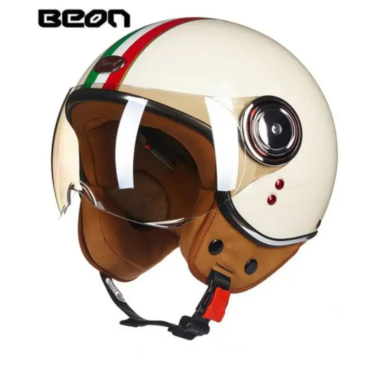 

Motorcycle beon Helmet Jet Motorbike half helmets Scooter B110B open face capacete ECE helmet for harley helmet