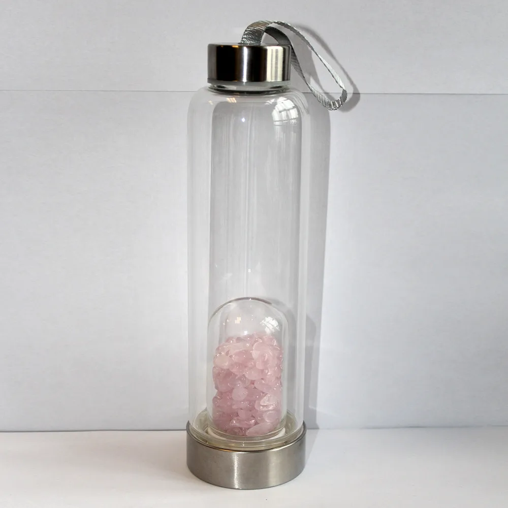 água energia cura gemstone garrafa presente