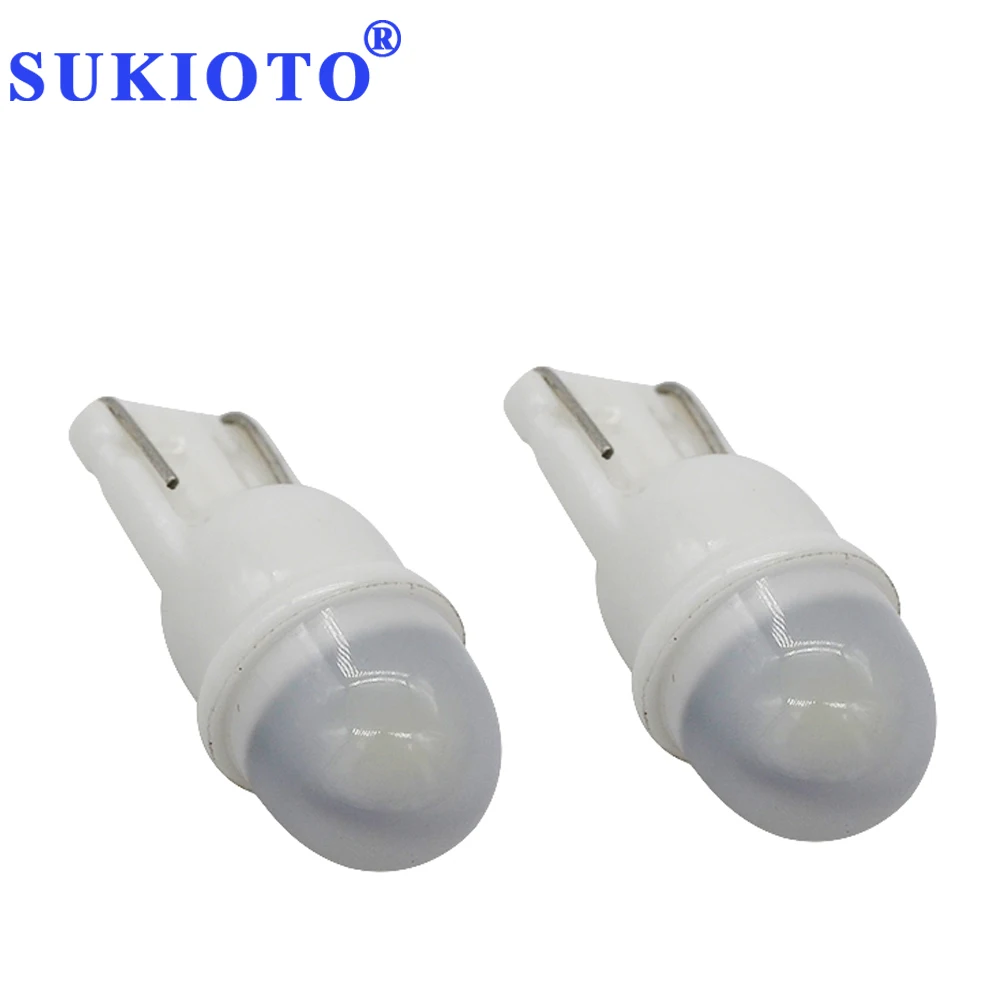 SUKIOTO T10 LED car light Width Lamp T10 194 168 W5W LED Car Wedge Side Bulb Lamp Super white 5500K clearance LED Car Styling (6)
