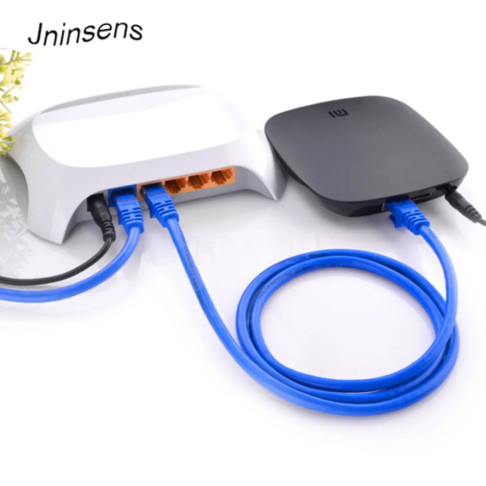 Прочный синий RJ45 для CAT5E CAT5 Ethernet Интернет сетевой патч LAN кабель шнур компьютера