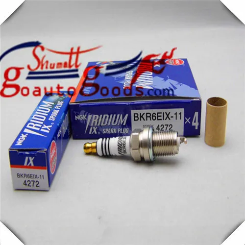 NGK 4272 spark plug 4272 BKR6EIX 11 NGK iridium plugs wholesale price high  quality|plug pipe|plug in hanging lampsplug n play tv games - AliExpress