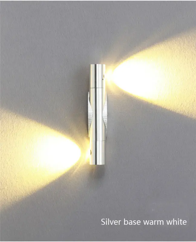 Lâmpadas de Parede para baixo de iluminação 85-265 Direção da Sombra : Acima & Abaixo
