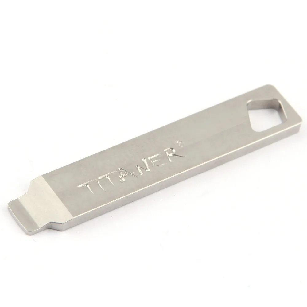 Chave de Fenda Tag para Pry Titaner Titanium Barra Pacote Abridor id Crachá Multi Funcional Tag 2 Cheap Ferram. atividade ar livre