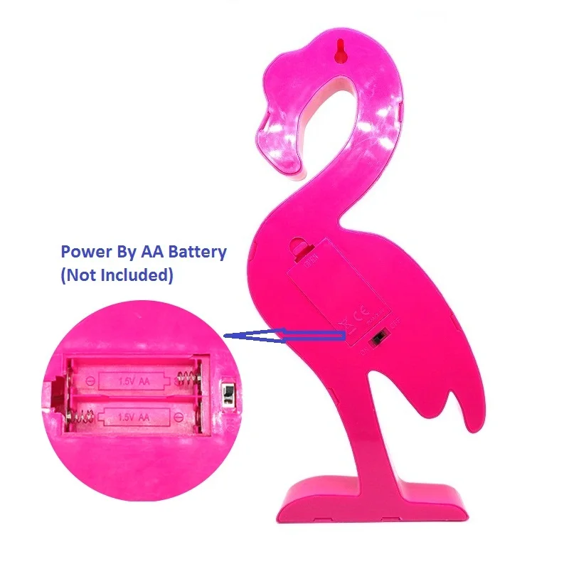 ReBlue Flamingo Night Light 3D Lamp luminaria  Nightlight Kids Room Lamp veilleuse 3D Unicorn Light For Children Wireless Light10