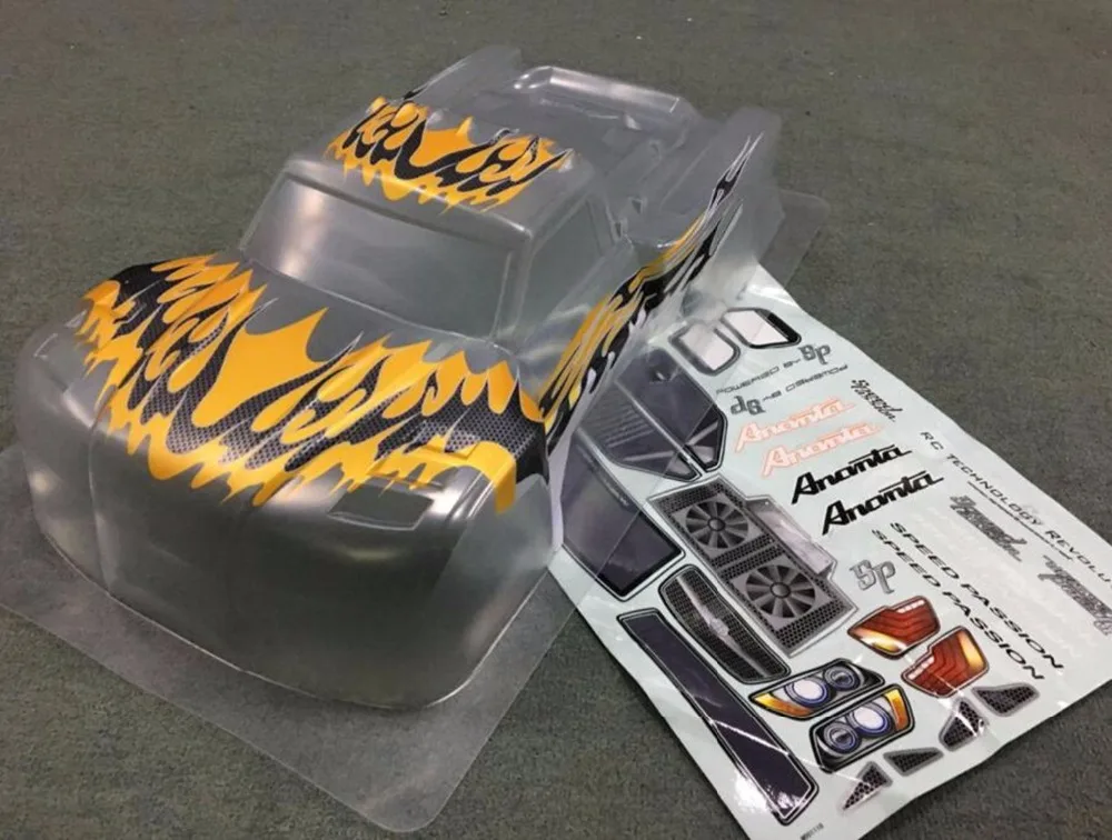 Корпус кузова Hpi Racing для автомобилей HPI Blitz лакокрасочный корпус 1/10 короткий ход 727