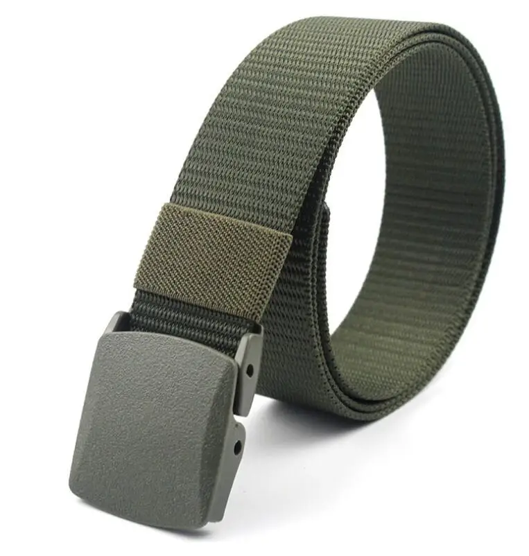 mens dress belts Men's belt Adjustable women Belt Men Outdoor Travel Tactical Waist High Quality Automatic Buckle Nylon Unisex Belts Strap 3.8cm brown designer belt