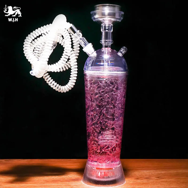 

Hookah Narguile Cachimba Remote Control Of Multi-color Electronic LED Light Shisha Hookah