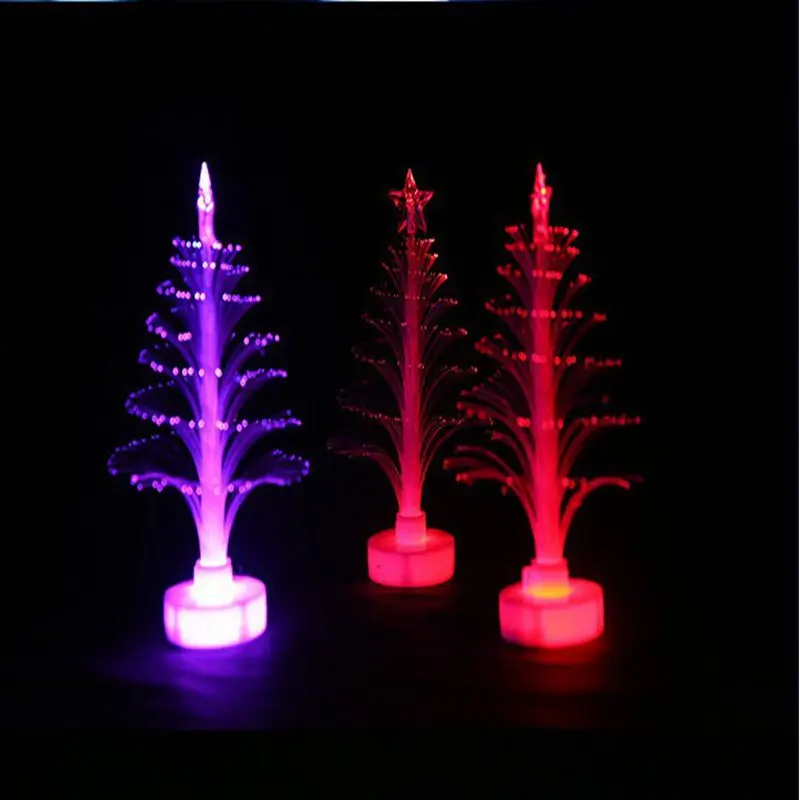 

christmas tree decorations Color Changing LED Light Lamp Xmas Tree LED Light Lamp Home Decoration Christmas gift party gadget