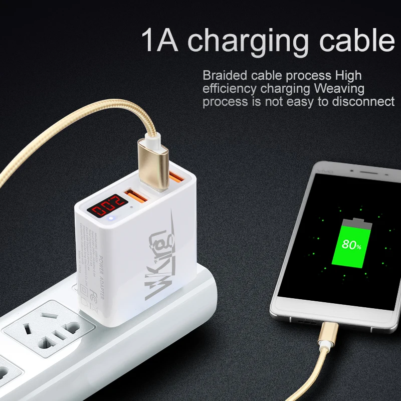 VVKing 1 м зарядное устройство кабель для iPhone iPad Xiaomi samsung мобильный телефон USB кабель для зарядки 8pin Micro Android type C синхронизация даты