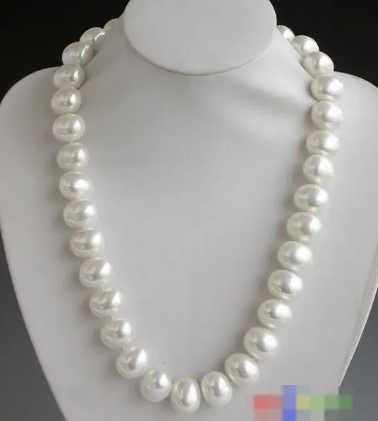

song voge gem nanJ0344 WHITE EGG SOUTH SEA SHELL PEARL NECKLACE