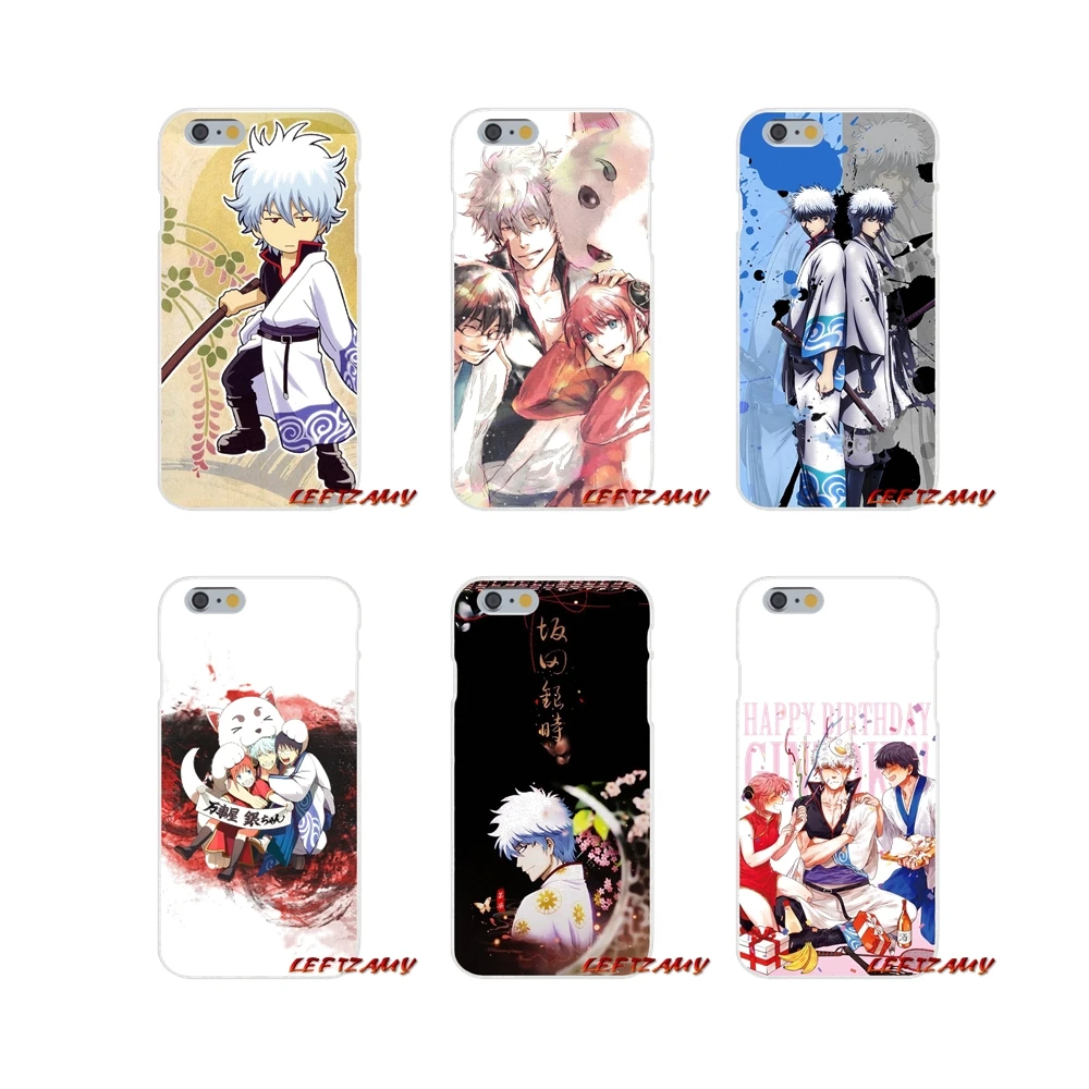 

Anime Gintama Gintoki TPU Transparent Case Covers For Xiaomi Redmi Note 6A MI8 Pro S2 A2 Lite Se MIx Max 2 3 F1 For Oneplus 3 6T