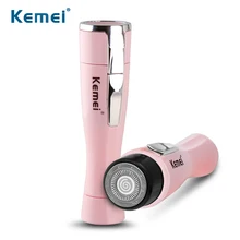 

Waterproof Electric Shaver Mini Trimmer Women Razor Head Depilation Bikini Hair Removal Armpits Body Legs Facial Lady Epilator
