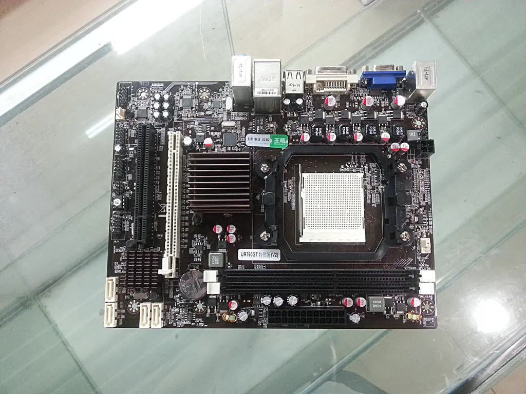 Used, UR760GT special edition motherboard AM3 760G integrated graphics,100% tested good! Used, UR760GT special edition motherboard AM3 760G integrated graphics,100% tested good!