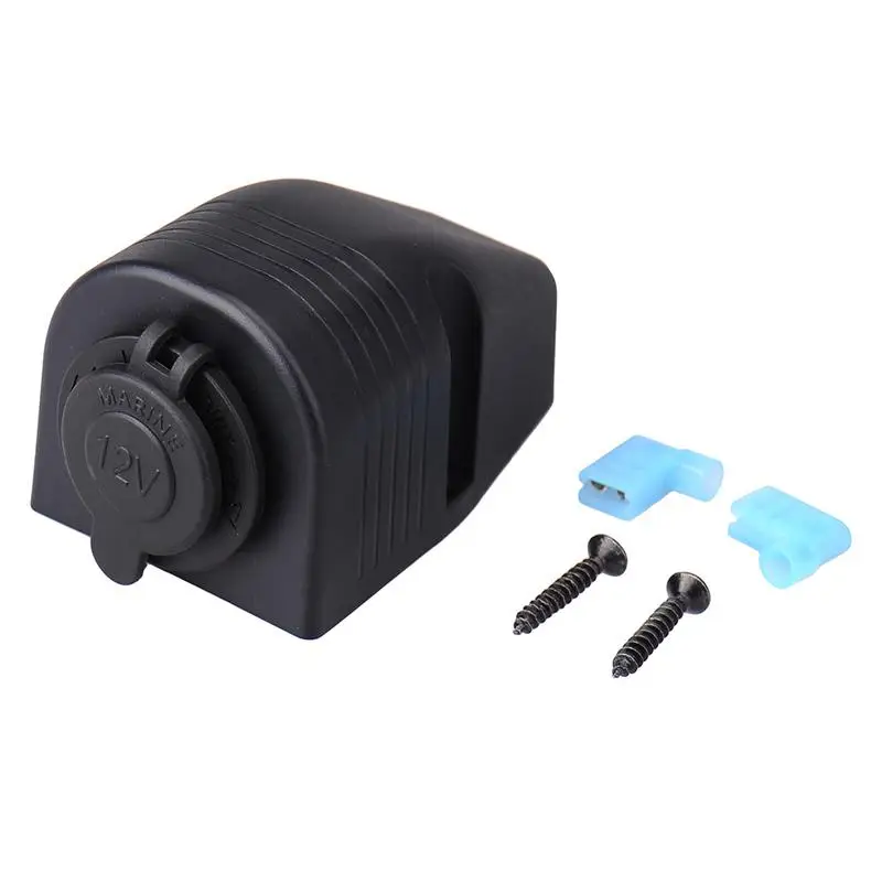 

1pc Cigarette Lighter Socket 12V Waterproof Car Boat Motorcycle Cigarette Lighter Sockets Power Plug Outlet for AUDI BENZ HUNDAI