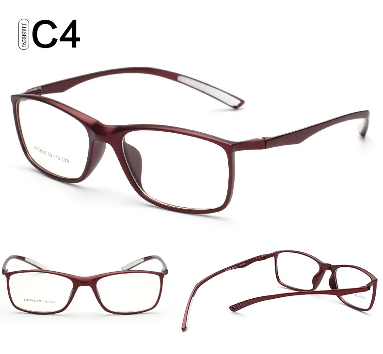 Большой негабаритных TR90 качество очки рамка мужские Ультра-легкие мягкие очки для чтения при близорукости очки Anteojos Opticos Mujer 1816 Óculos де ГАУ
