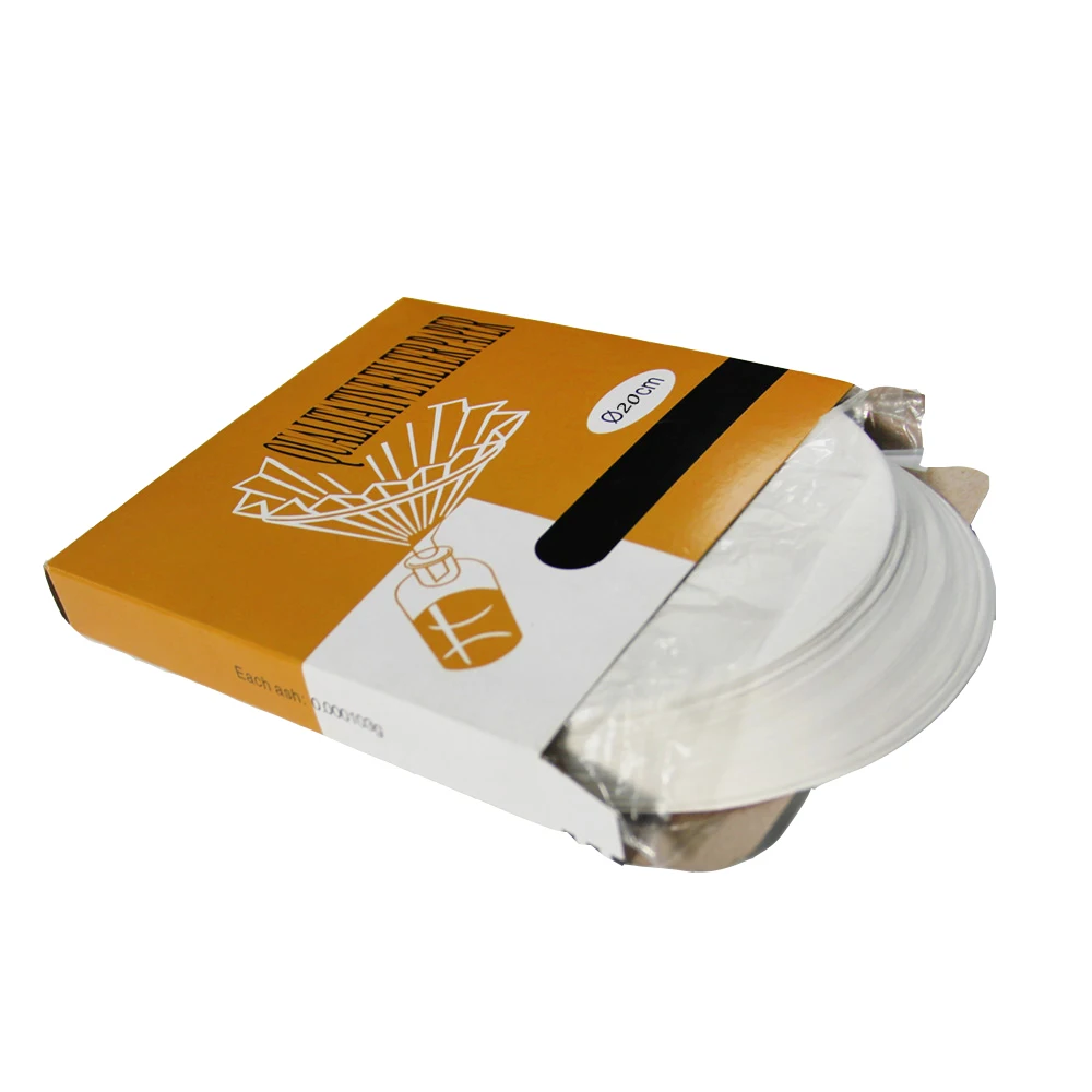Qualitative Filter Paper Diameter 20cm Round Laboratory Filter Paper