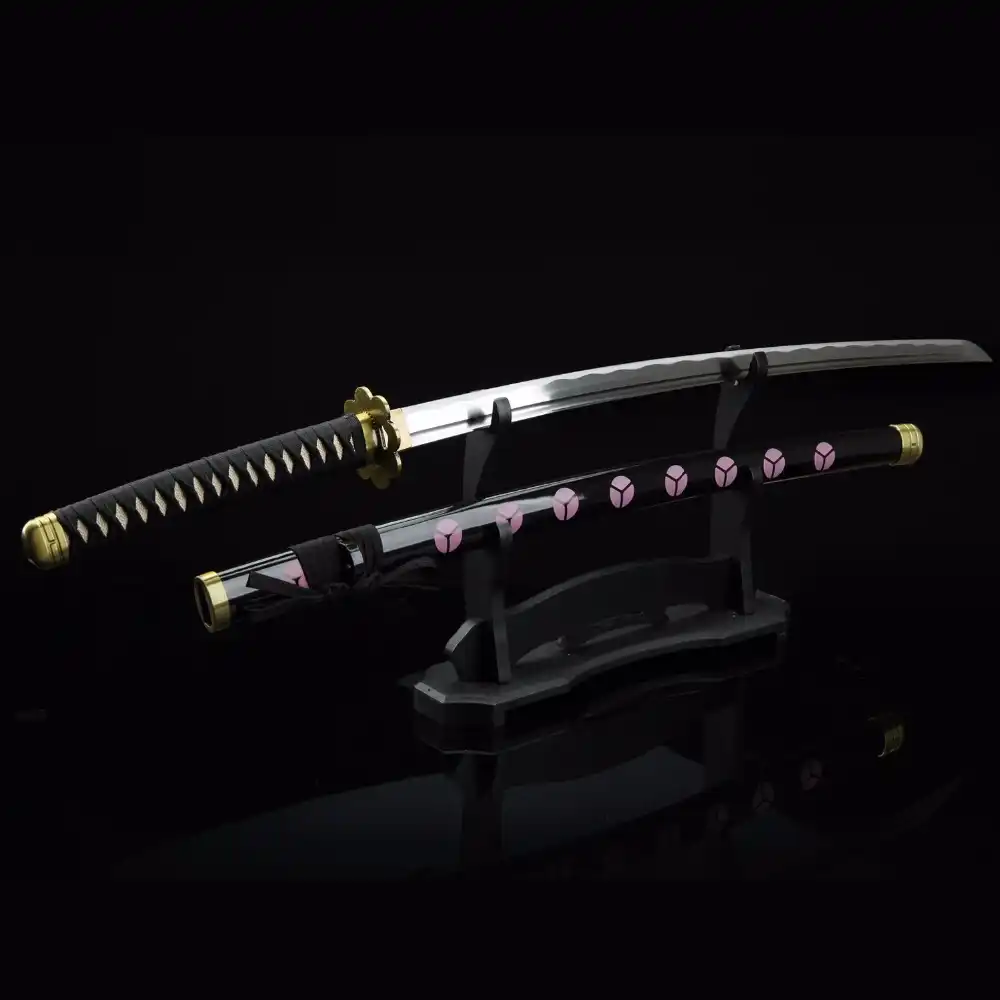 黒目ワンピースロロノア ゾロ剣 Ichimonji ロロノア ゾロ刀ワンピース剣 1045 高炭素鋼シャープ Steel Black Steel Tsteel Sword Aliexpress