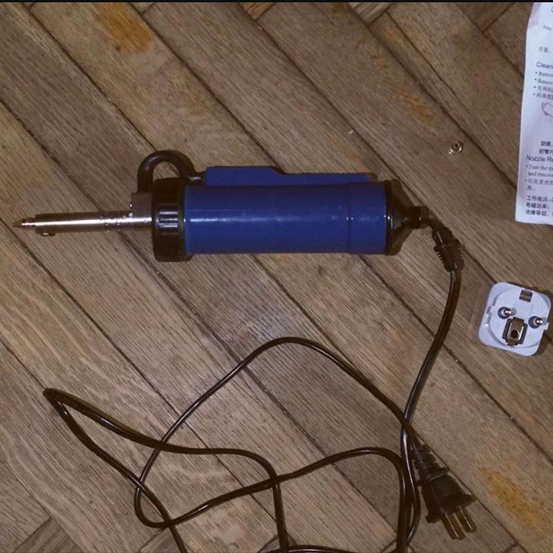 

Desoldering Pump Electric Vacuum Solder Sucker Desoldering Pump Soldering Tool 30W 220V 50Hz For Repair Tool