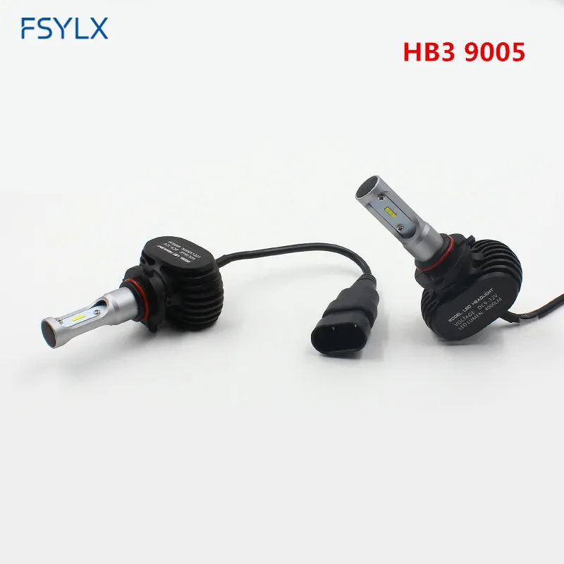 FSYLX 50 Вт 8000lm H16 5202 PSX24 PSX26 H1 H7 H8 H9 H11 Автомобильный светодиодный фары лампы H27 880 881 светодиодный фары лампы