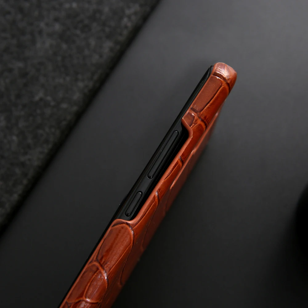 Чехлы из натуральной крокодиловой кожи для huawei P30, задняя крышка телефона