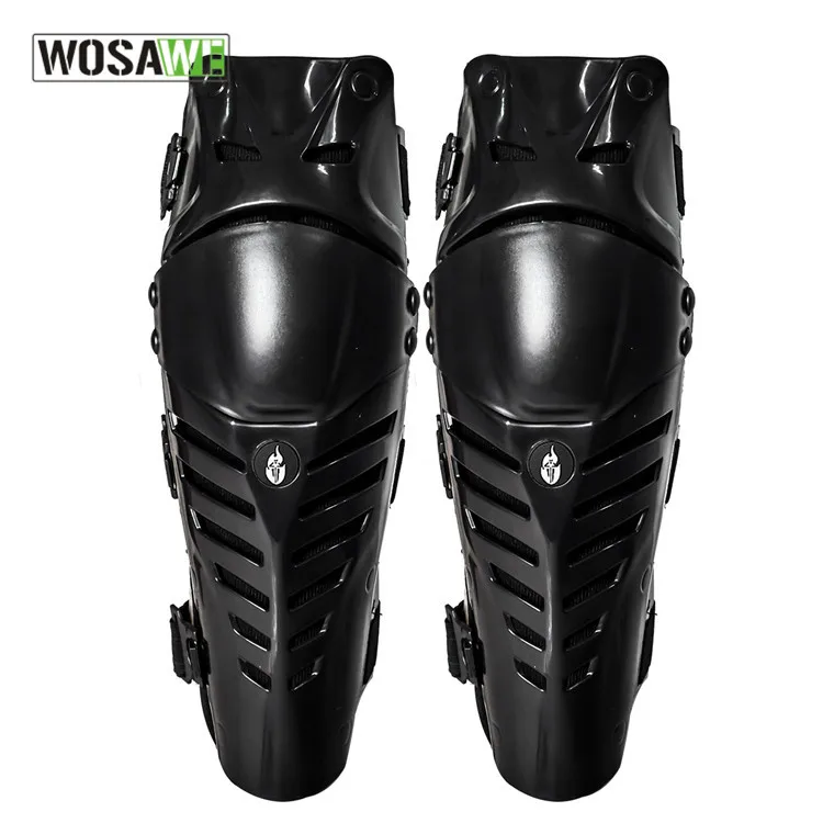 2PCs Motorcycle Armor Protective Crashproof Breathable Black Protector