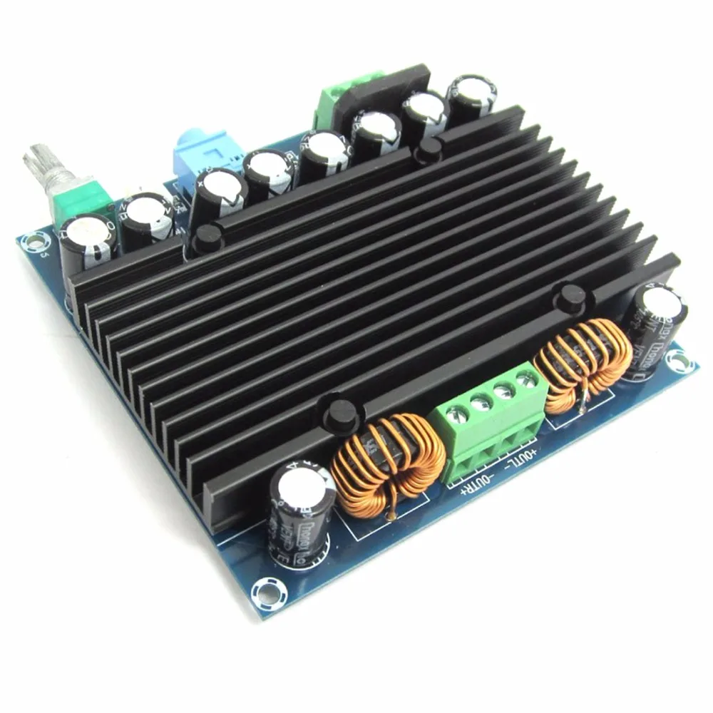 Fasdga высокомощный цифровой усилитель TDA8954 HiFi 210Wx2 Двухканальный аудио плата AC 12-28 в