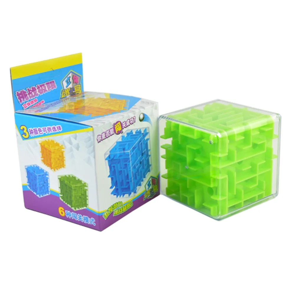 

Maze Magic Cube Puzzle Mini Rolling Speed Toy Game Learning Toys