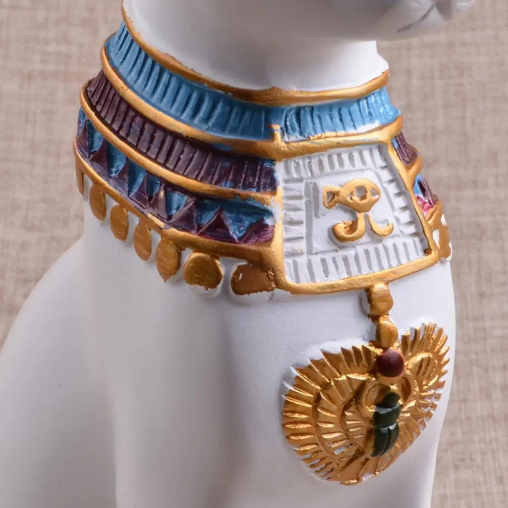 Latest Egyptian Cat Statue Figurine Decoration Vintage Cat Goddess Bastet Statue Garden House High Quality