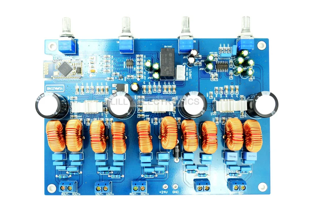 TPA3116 4 1 усилитель класса D с Bluetooth 0 Плата усилителя Stero 4*50 Вт + 100 Вт|board board|board ampboard