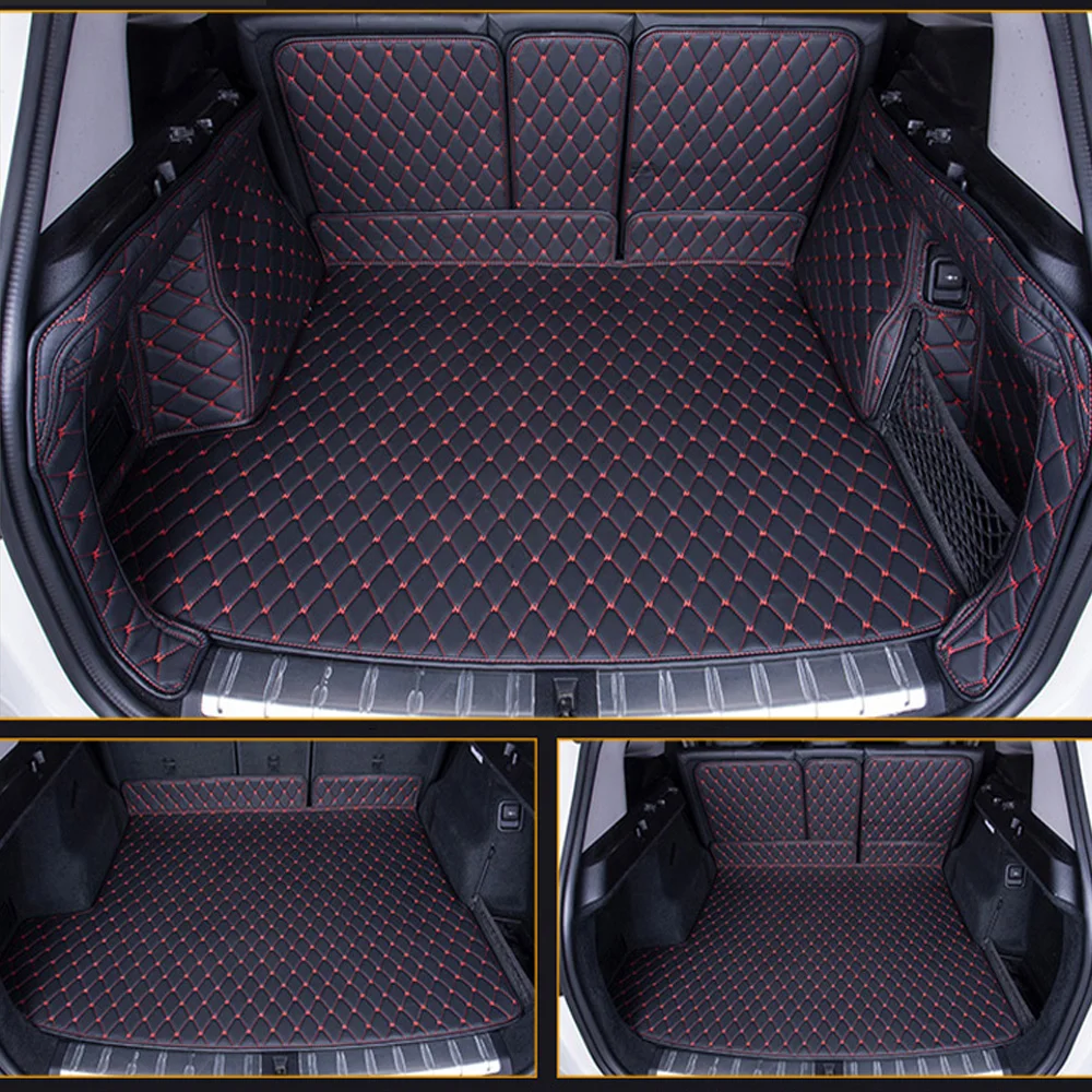 

Custom 100% fit Car trunk mats cargo Liner For BMW X3 E83 F25 PVC Leather car styling rugs carpet all weather waterproof liners(