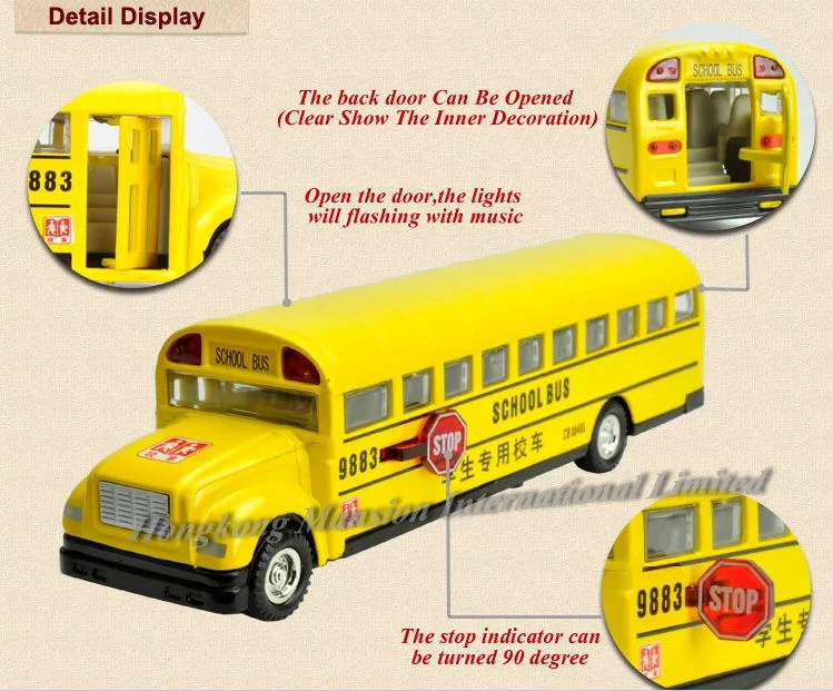 toy model school buses