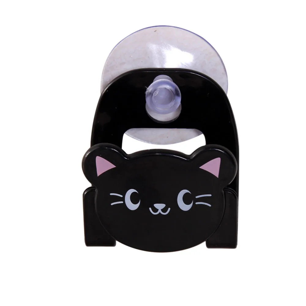 

1Pcs High Quality Plastic Carton Dish Cloth Sponge Holder With Suction Cup Home Decor Dinning Room Ktchen Storage Rack