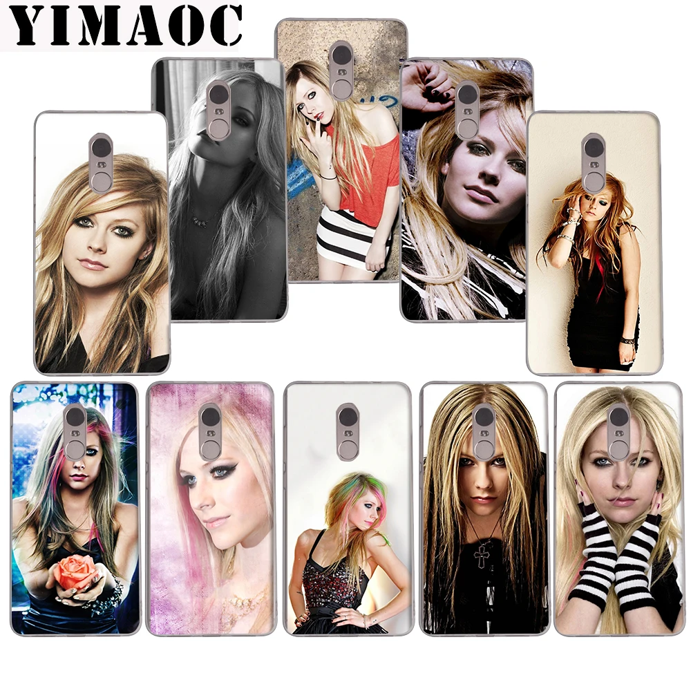 

YIMAOC 62z Avril Lavigne Soft Case for Xiaomi Mi a1 a2 f1 6 8 lite se mix 2s Redmi 5 6 6a S2 Plus 5A Note 5 6 Pro 4 X