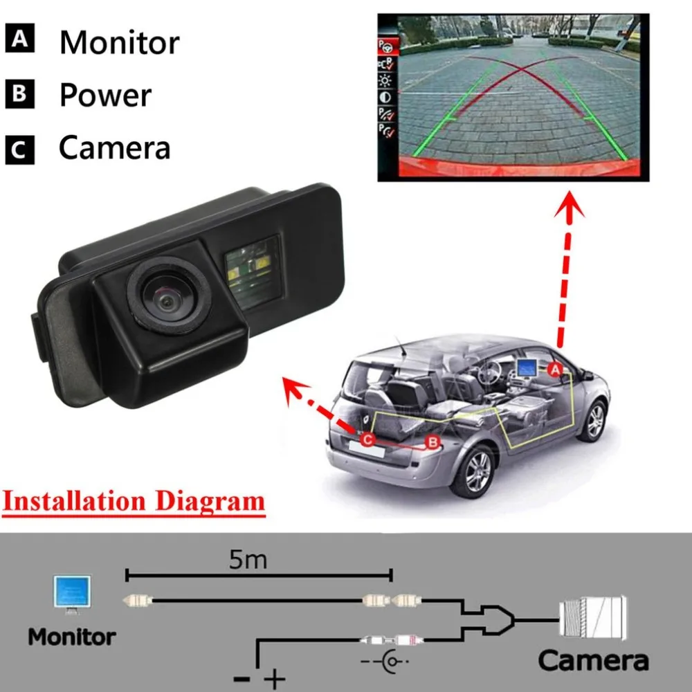 Автомобильная камера заднего вида, камера заднего вида для Ford для MONDEO Fiesta для фокуса Tokugawa S-max, автомобильная камера 12 В