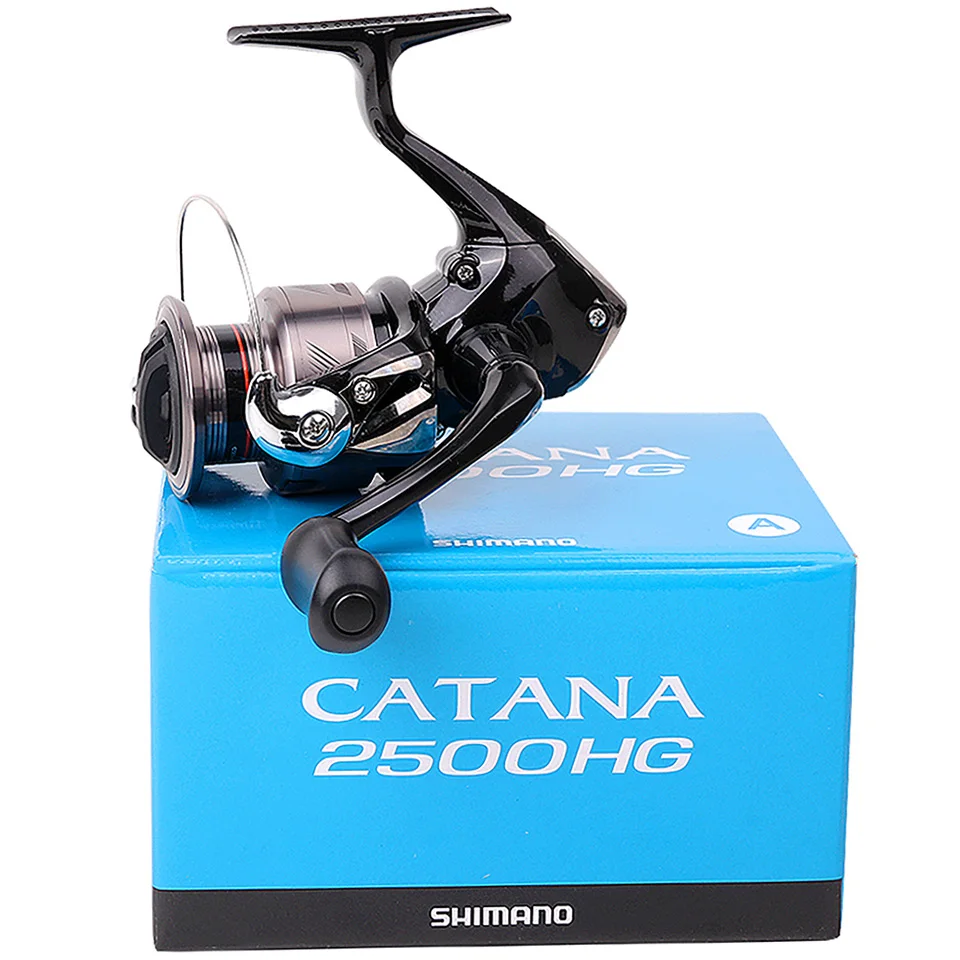 Катушка Shimano CATANA Рыболовная катушка для спиннинга 2+ 1BB 1000/2500/3000/4000 3,0 КГ-8,5 кг Мощность морской воды, так и в пресной металлическая шпуля