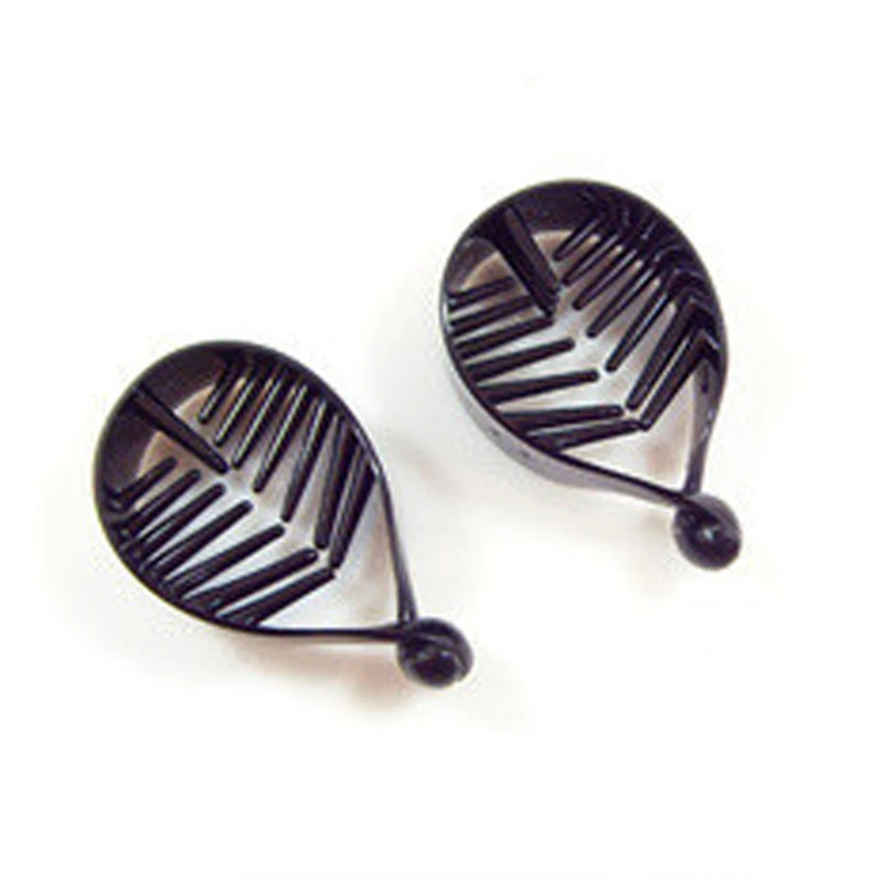 

Hot Sale 1Pc Black Small Girls Ponytail Holder DIY Hair Clip Claw For Hair Accessories