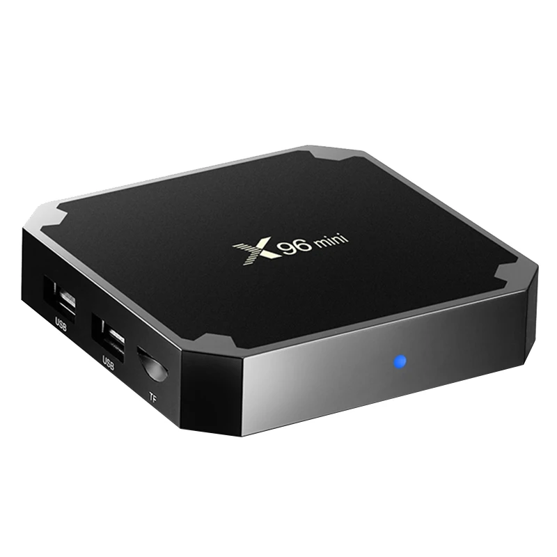 X96 Мини Android 7,1 tv box 2 Гб 16 Гб Amlogic 1 ГБ 8 ГБ S905W четырехъядерный ТВ коробка 2,4 ГГц WiFi X96mini Smart set top box 4K медиаплеер