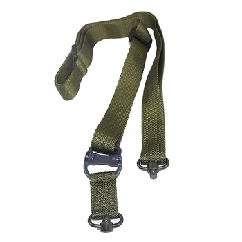 

Military Army Green Multitasking Tactical Sling Quick Detach QD Swivel Gun Sling Gun Strap for Outdoor Shooting Rifle