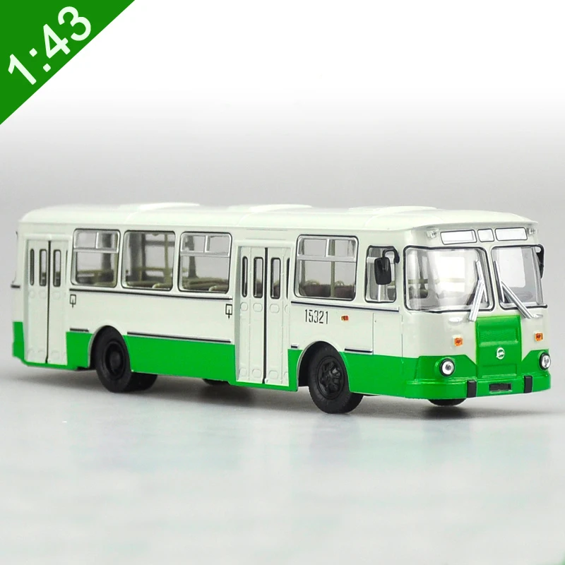 

High Simulation 1:43 Original Russian 677M Alloy Bus Model Diecast Metal Car Model For Kids Toys Gifts Collection Free shipping