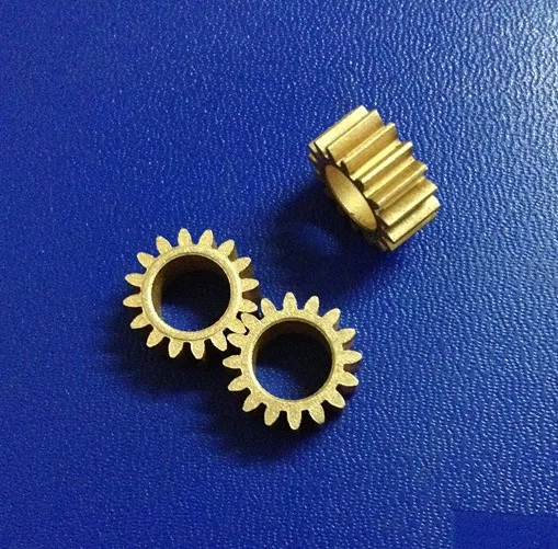

0.8M-16Teeths DIY Motor Small Copper Gear--Inner Hole:8.5mm